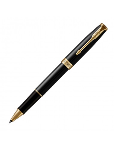 Parker Sonnet Black Lacquer GT Rollerball Pen