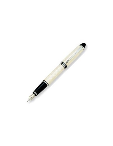 Aurora Pens Ipsilon Sterling Silver B14 Fountain Pen