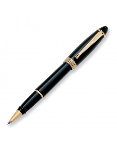 Aurora Ipsilon Resin Black Rollerball Pen