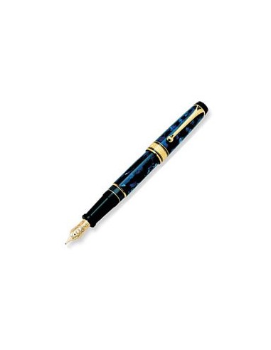 Aurora Pens Optima Auroloide 996B Blue Fountain Pen