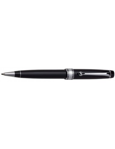 Aurora Optima Resin Black w/ Chrome Plated Trim Ballpoint