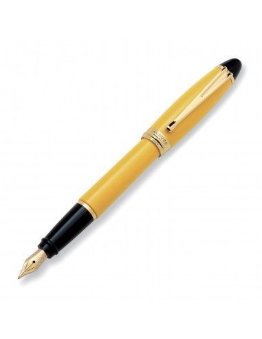 Aurora Ipsilon Resin Yellow Fountain Pen