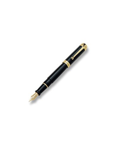 Aurora Pens Talentum Classic Black GT D12N Fountain Pen