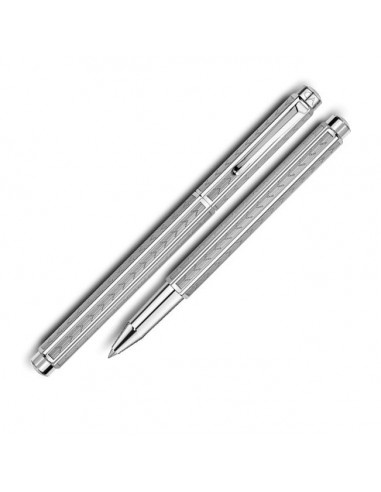 Caran d'Ache - Ecridor - Chevron Palladium Plated Rollerball 838.286