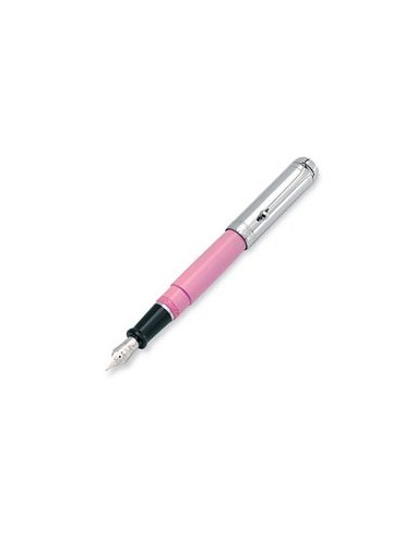 Aurora Pens Talentum Pink w/ Chrome Cap D11CP Fountain Pen