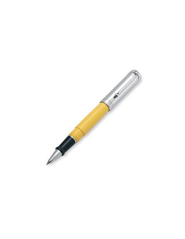 Aurora Pens Talentum Yellow w/ Chrome Cap D71CY Rollerball