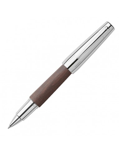 Faber-Castell e-motion 148215 Rollerball Brown PearWood