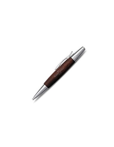 Faber-Castell e-motion 148380 Ballpoint, Medium Brown Pearwood