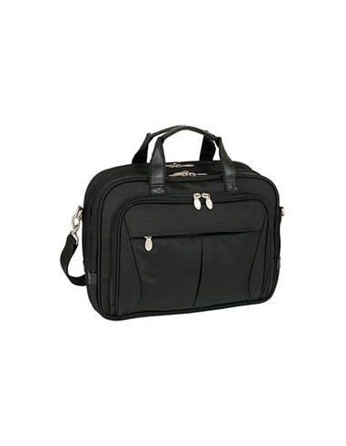 McKlein R Series 7456 Pearson Expandable Double Compartment Briefcase