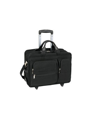 McKlein P Series 5844 Clinton 17 Detachable-Wheeled Laptop Case