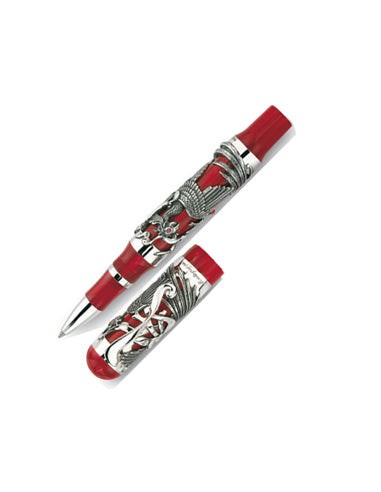 Montegrappa Eternal Bird Silver Rollerball Pen