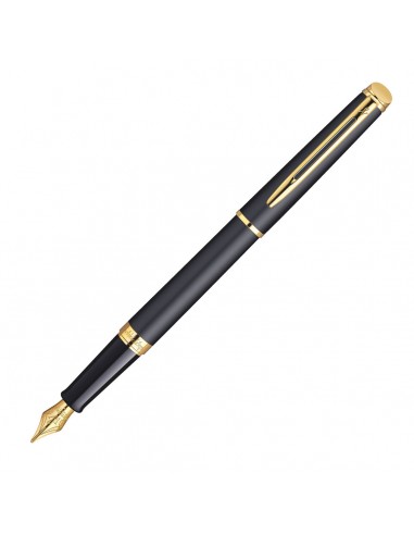 Waterman Hemisphere Black Lacquer GT Fountain Pen