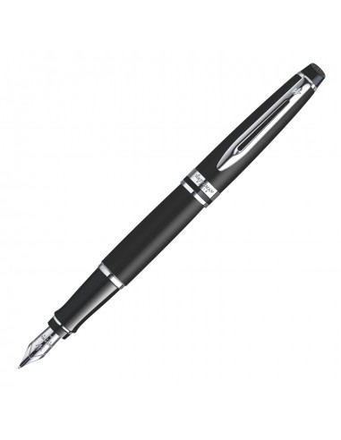 Waterman Expert Matte Black CT Fountain Pen Fine S0951840