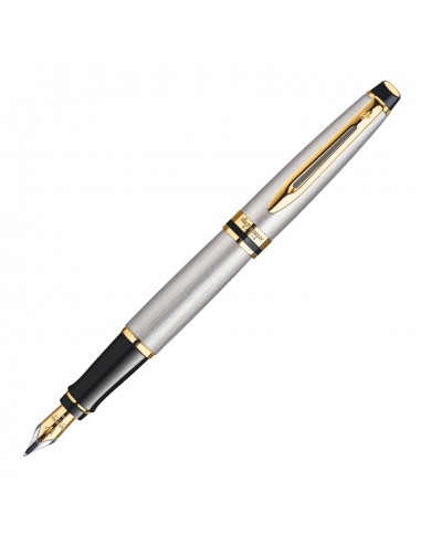 Waterman Expert Stainless Steel GT Fountain Pen Fine S0951940