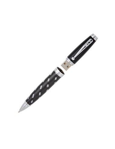 Monteverde Invincia 4 GB USB Black Tie Ballpoint Pen