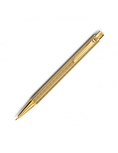 Caran d'Ache Ecridor Chevron Gold Mechanical Pencil 0.7mm