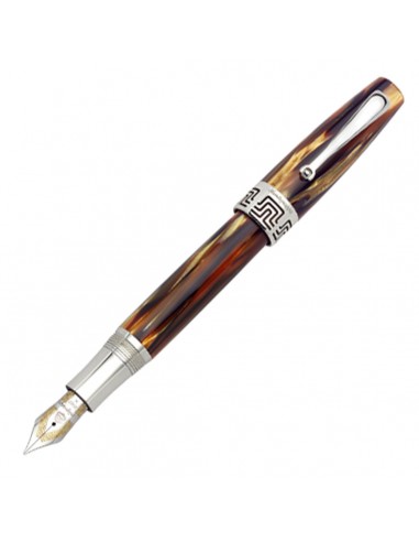 Montegrappa Extra 1930 Turtle Brown Celluloid Fountain Pen - Model: ISEXT_CW