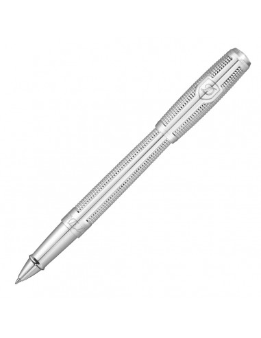 S. T. Dupont Line D Rollerball Pen Palladium Diamond Head