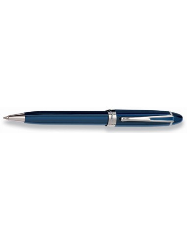 Aurora Blue w/ Chrome Trim Ballpoint Pen