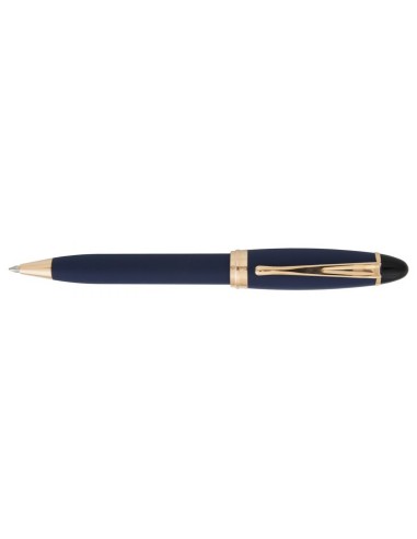 Aurora Blue Ballpoint Rose Gold Trim