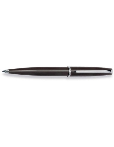 Aurora Style Shiny Gun Metal Barrel and Cap Ballpoint