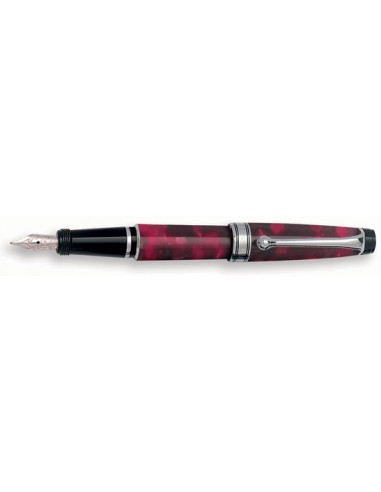 Aurora Optima Burgundy Auroloide Fountain Pen