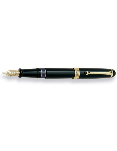 Aurora Black Resin Large Fountain Pen