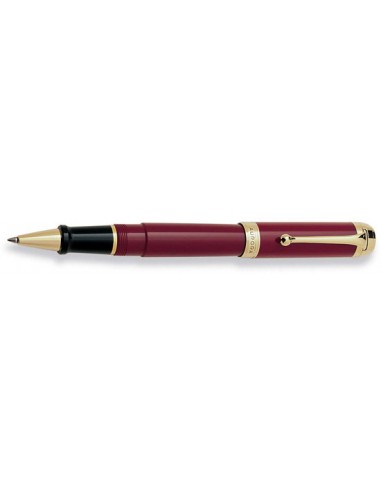 Aurora Burgundy w/ Gold Trim Rollerball