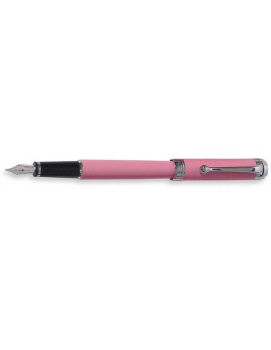 Aurora Pink w/ Chrome Trim Fountain Pen