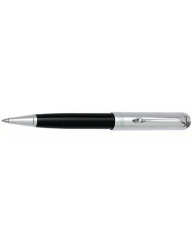 Aurora Talentum Black w/ Chrome Cap Ballpoint