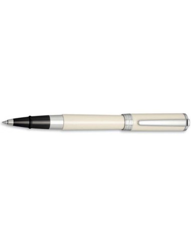 Aurora Ivory Resin w/ Chrome Trim Rollerball