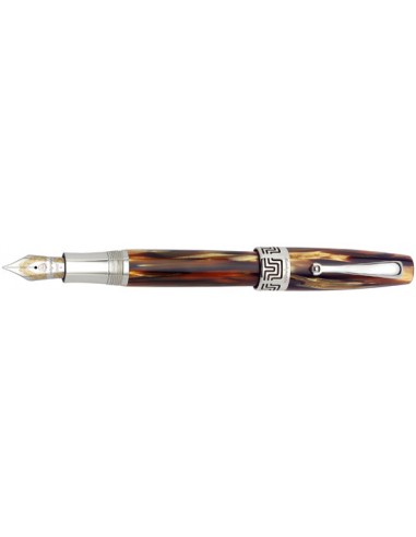 Montegrappa Turtle Brown Celluloid Fountain Pen