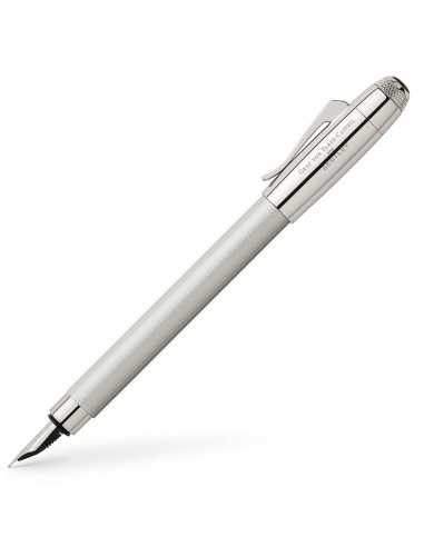 Graf Von Faber-Castell for Bentley Fountain Pen White Satin