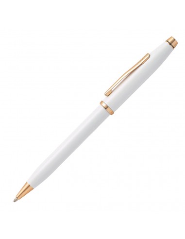 Cross Century II Pearlescent White Lacquer Ballpoint Pen