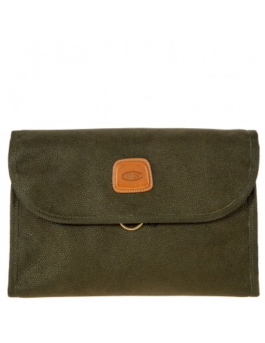 Bric's LIFE TRI-FOLD TRAVELER - OLIVE