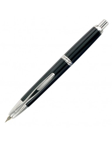 Pilot Vanishing Point Retractable Fountain Pen Black Rhodium