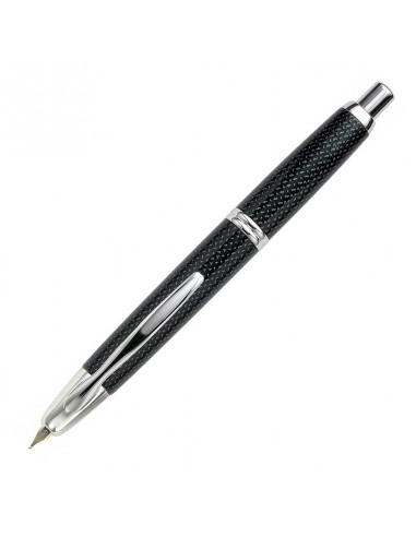 Pilot Vanishing Point Retractable Fountain Pen Black Carbonesque