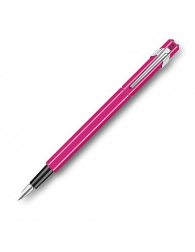 Caran d'Ache 849 Metal Pink Flou Fountain Pen