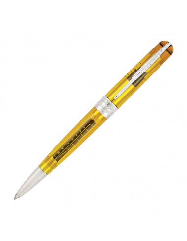 Pineider Pens Avatar UR Demonstrator Ballpoint Pen Amber