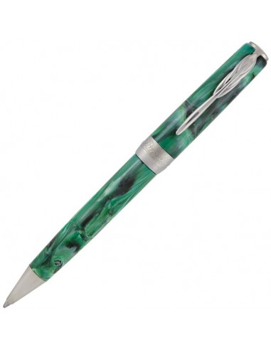 Pineider Pens La Grande Belleza(Great Beauty) Gemstones Ballpoint Malachite Green