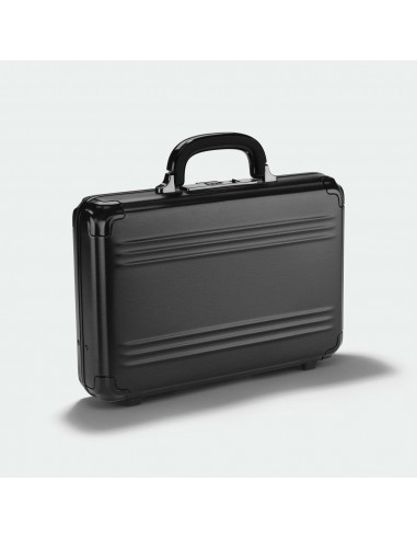 Zero Halliburton Pursuit Aluminum Small Attache Case Black