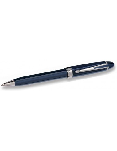 Aurora Ipsilon Deluxe Blue Ballpoint Pen