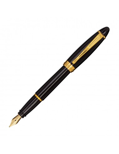 Aurora Ipsilon Resin Black Fountain Pen