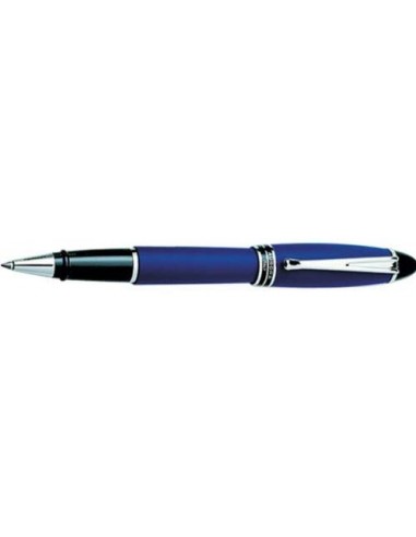 Aurora Ipsilon Satin Blue Rollerball Pen