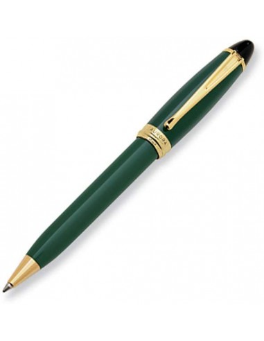 Aurora Ipsilon Resin Green Ballpoint Pen - AU-B31V