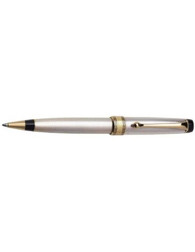 Aurora Optima - Silver Solid Ballpoint Pen - AU-988