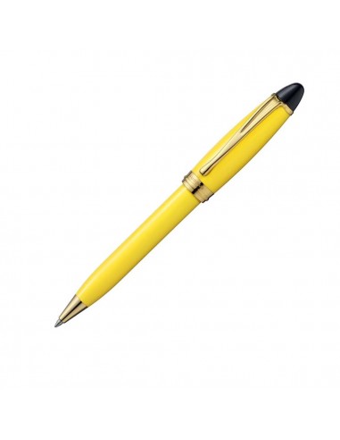 Aurora Ipsilon Resin Yellow Ballpoint Pen - AU-B31Y