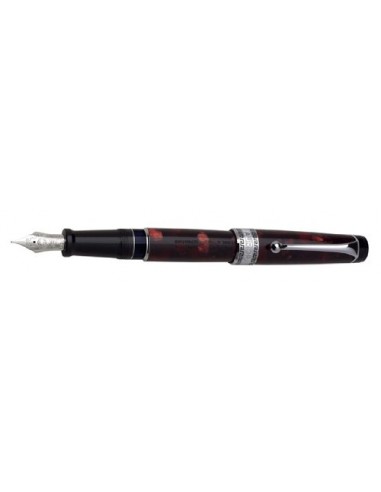 Aurora Optima - Auroloide Burgundy Medium Point Fountain Pen - AU-996CX-M