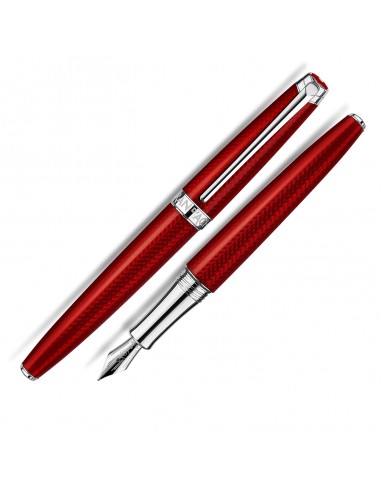 Caran d'Ache Leman Carmine Red Fountain Pen