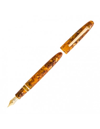 Esterbrook Estie Honeycomb Fountain Pen With Gold Trim